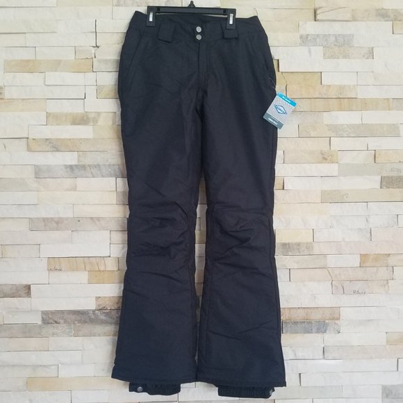 NEW Columbia Womens XS Snowboard Ski Snow Pants NWT Black Ladies Winter Snowsuit